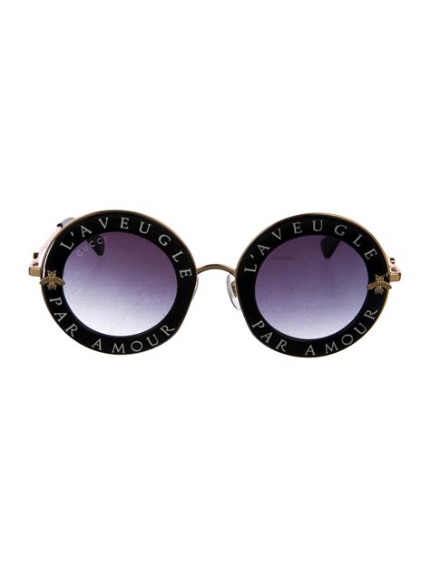 Gucci Eyewear L'Aveugle Par Amour Sunglasses 